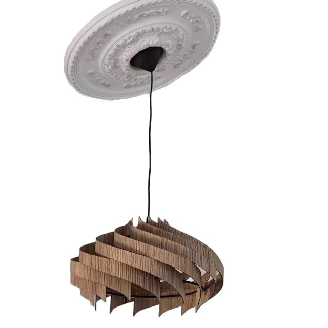Luxury Retro Spiral Chandelier – Elegant Lighting for Dining Rooms & Stylish Interiors