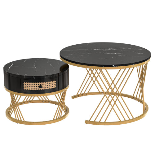 2 In 1 Round Coffee Table