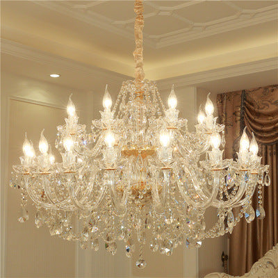 Grand Crystal Statement Chandelier for Elegant Living Spaces