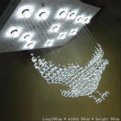 Creative Eagle Chandelier – Artistic Statement Lighting for Hallways