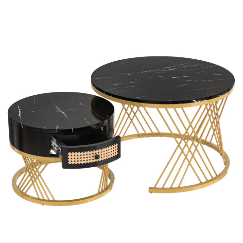 2 In 1 Round Coffee Table