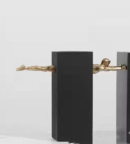 Modern Abstract Athlete Sculpture Decorative Ornament