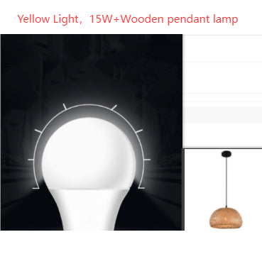 American Garden Bamboo Woven Chandelier – Southeast Asian Style Restaurant Pendant Lamp
