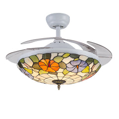 Modern Invisible Ceiling Fan Light for Living Rooms & Dining Areas