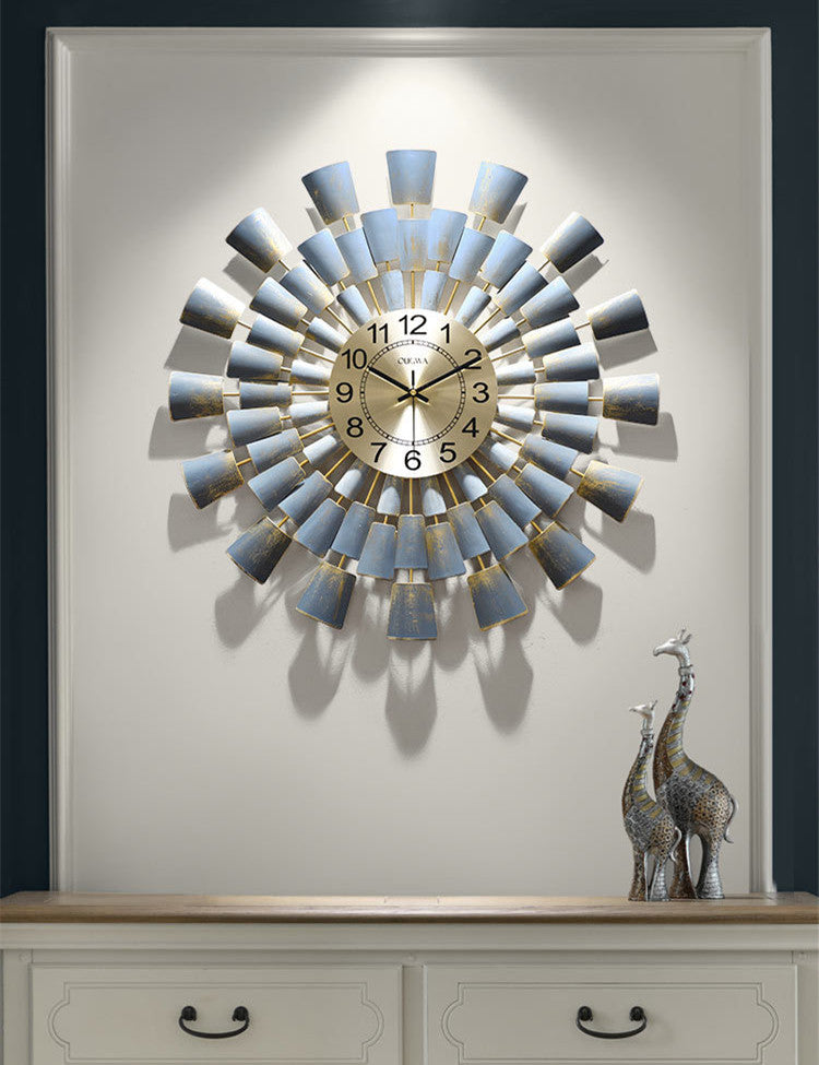 Metal Atmosphere Wall Clock