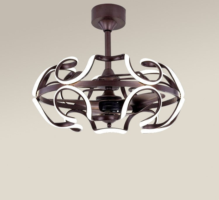 Modern LED Ceiling Fan Light – Energy-Efficient Designer Fan Lamp