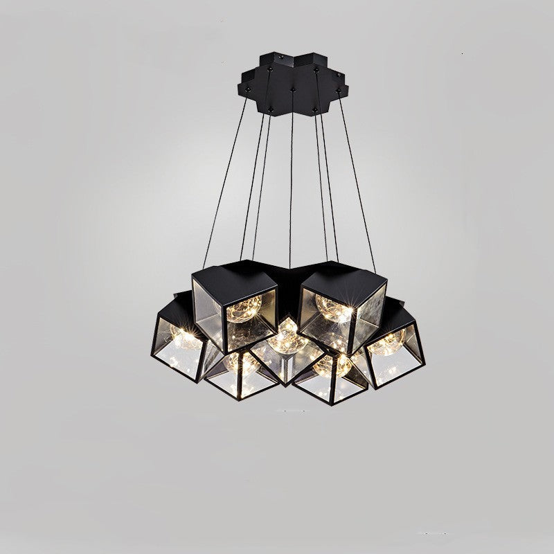 Nordic Star Chandelier – Elegant Designer Lighting for Bedrooms & Dining Rooms
